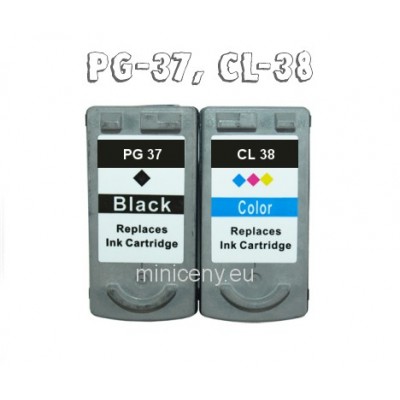 Sada Canon PG-37 XL + CL-38 XL , náplň do tlačiarne CANON iP, MP, MX / multipack