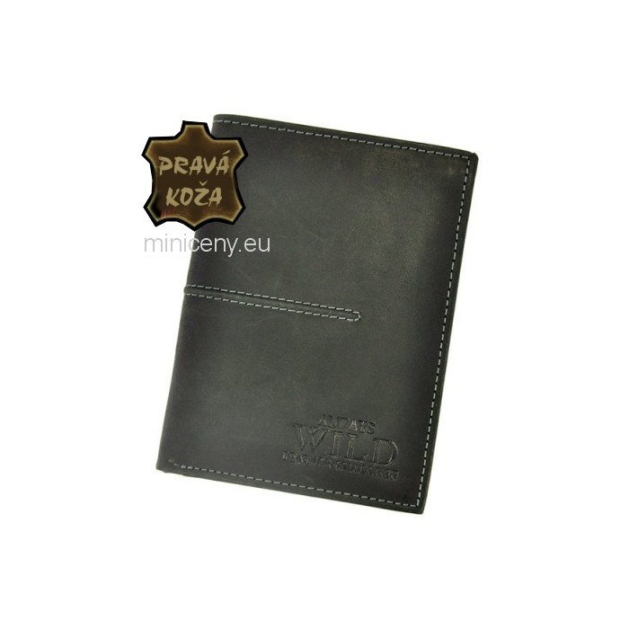 Exkluzívna pánska kožená peňaženka ALWAYS WILD /99 BLACK